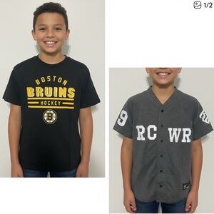 003 CMBO: Sports shirt size M 10/12